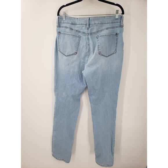 NYDJ Not Your Daughters Jeans Long Length Denim Jeans Womens Size 14 - Picture 2 of 4